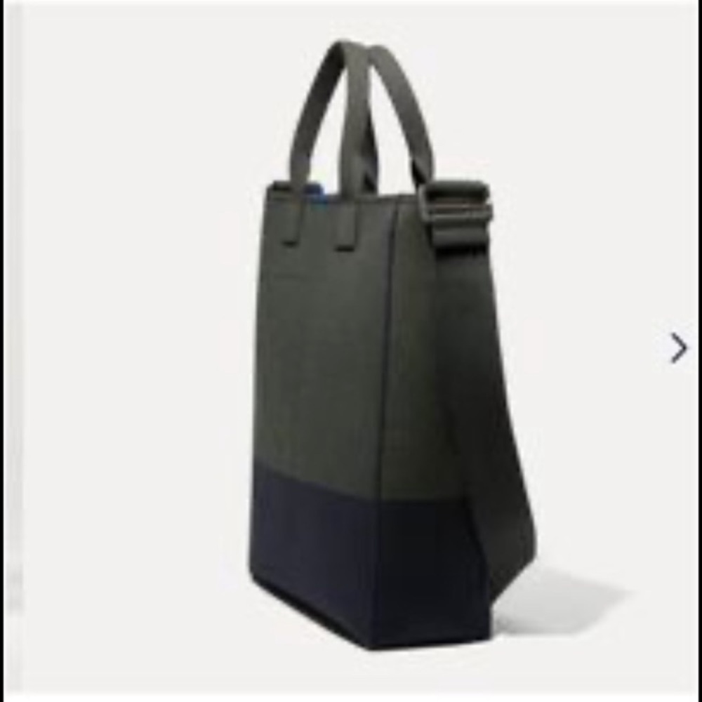 Rothy's The Carryall Work/Laptop/Travel Tote Bag in Forest Black - Picture 2 of 14